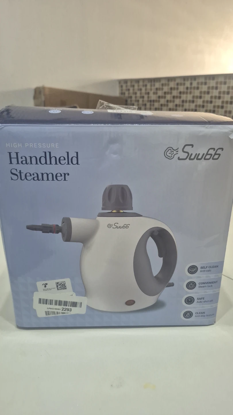 Suu66 High Pressure Handheld Steamer with Accessories