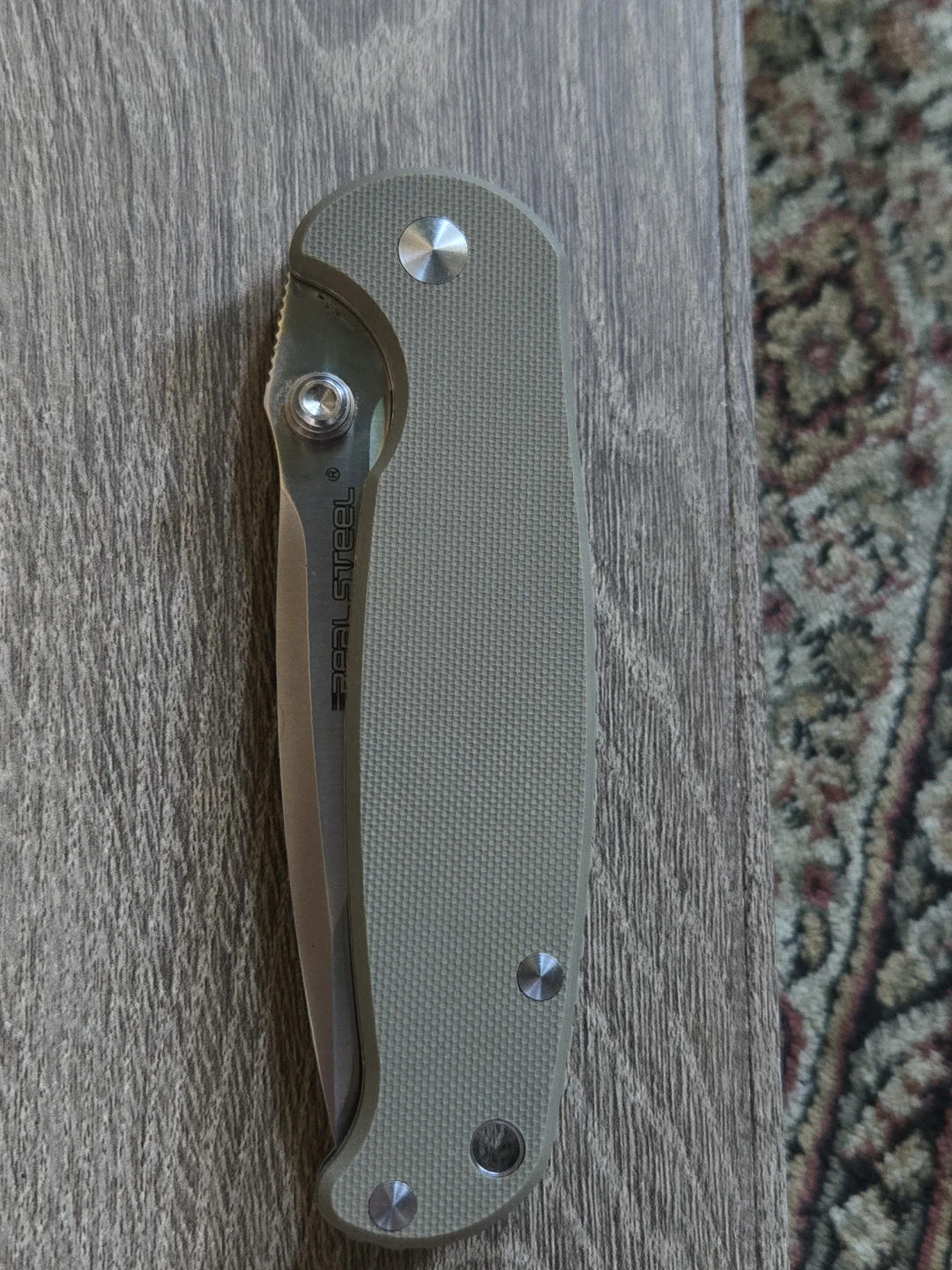 Real Steel H6 Blue Sheep Knife - photo 5
