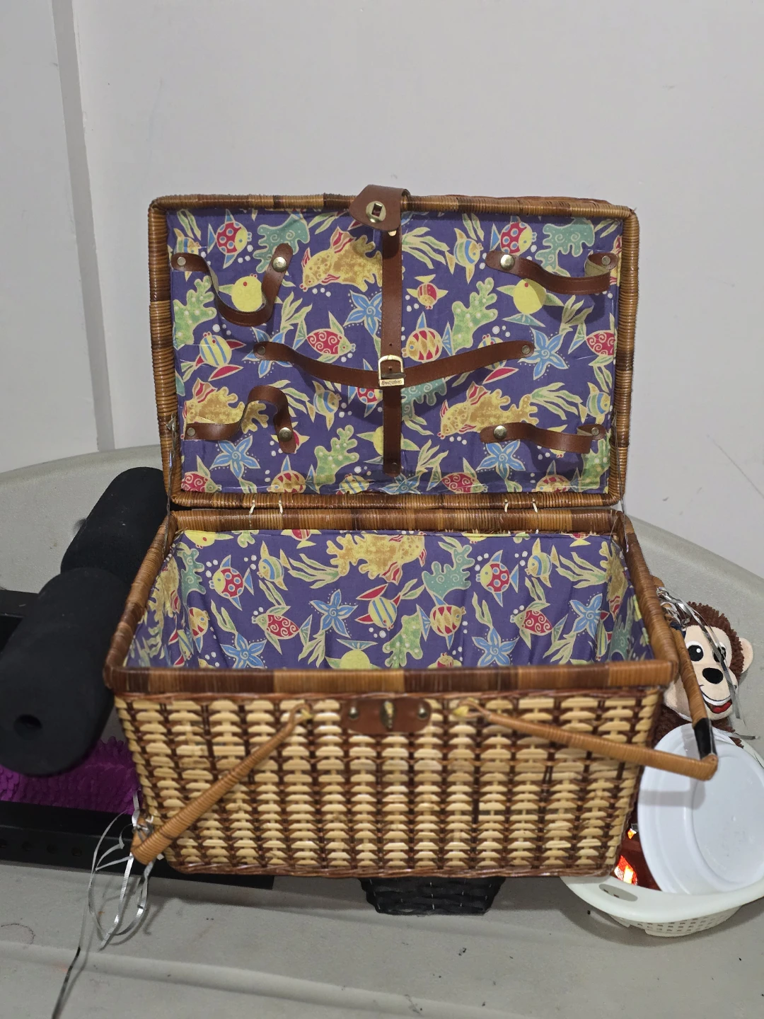 Wicker Picnic Basket