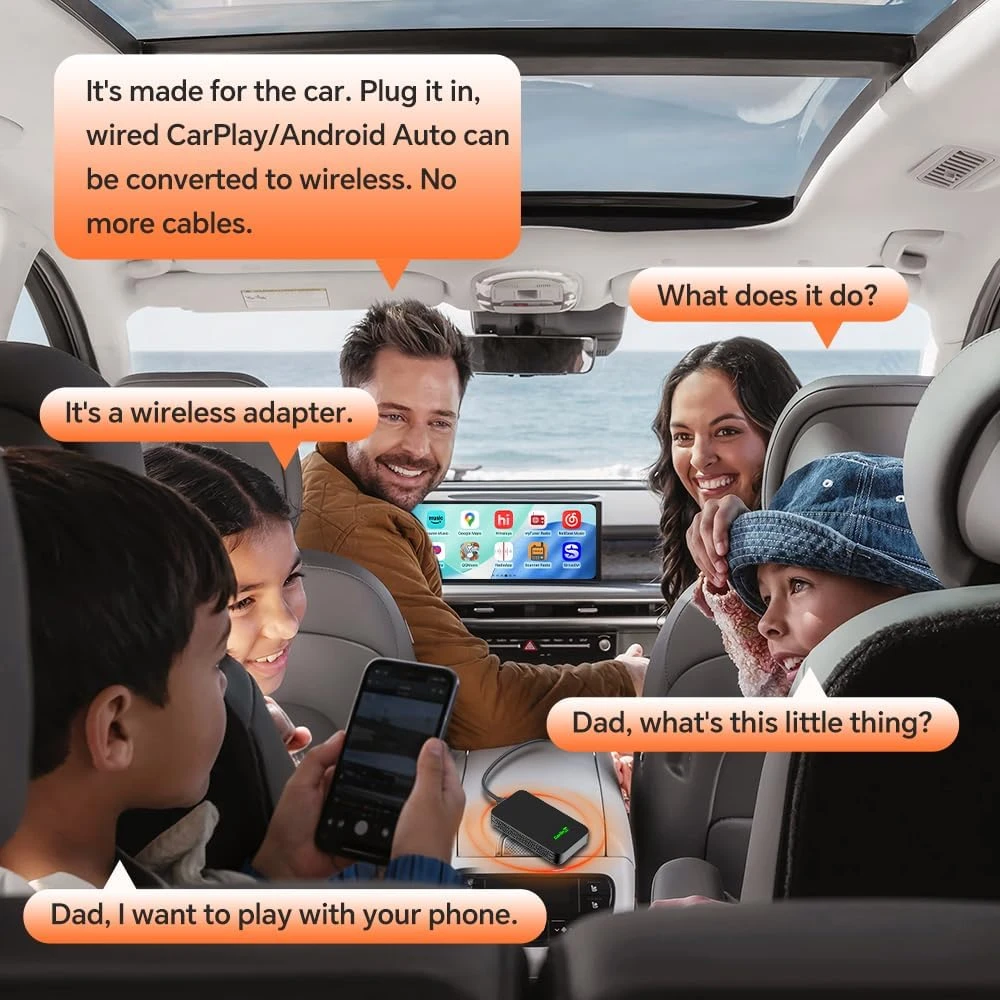 CarlinKit Wireless CarPlay Android Auto Adapter - photo 4
