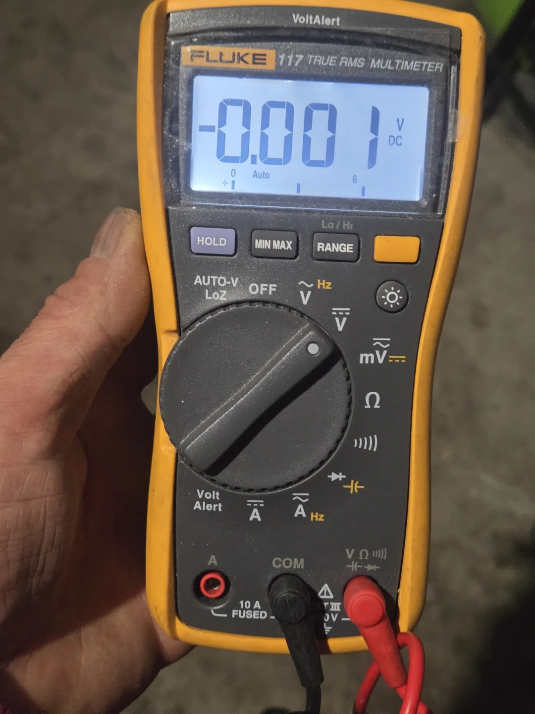 Fluke 117 True RMS Multimeter with Case and Testers - photo 5