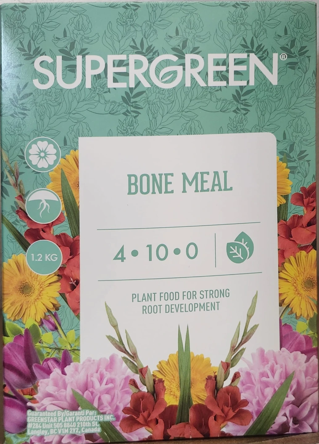 Supergreen Bone Meal 4-10-0 Plant Food - photo 2