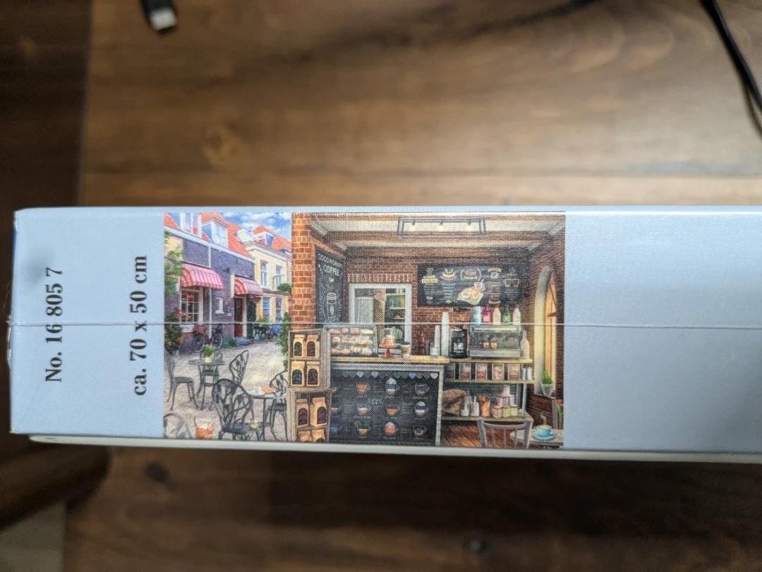 Ravensburger Puzzle 1000 Piece - Coffee Shop Scene - photo 3