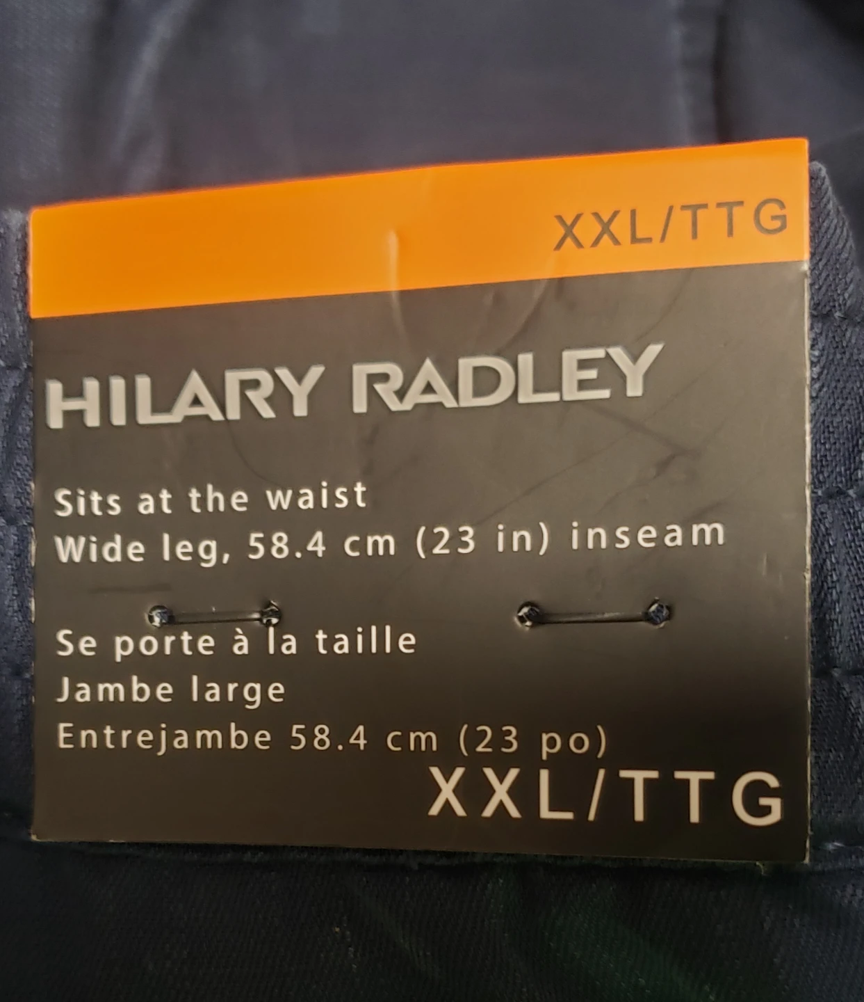 Brand new Hilary Radley Navy Blue Pants XXL - photo 2