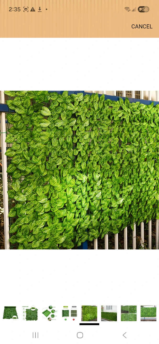 Artificial Ivy Privacy Screen ( 1 metre x 3) - photo 5