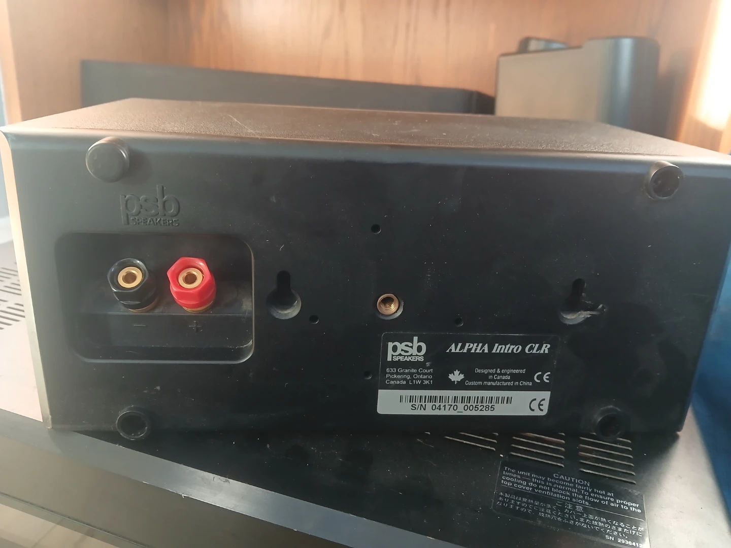 PSB ALPHA Intro LR Speakers