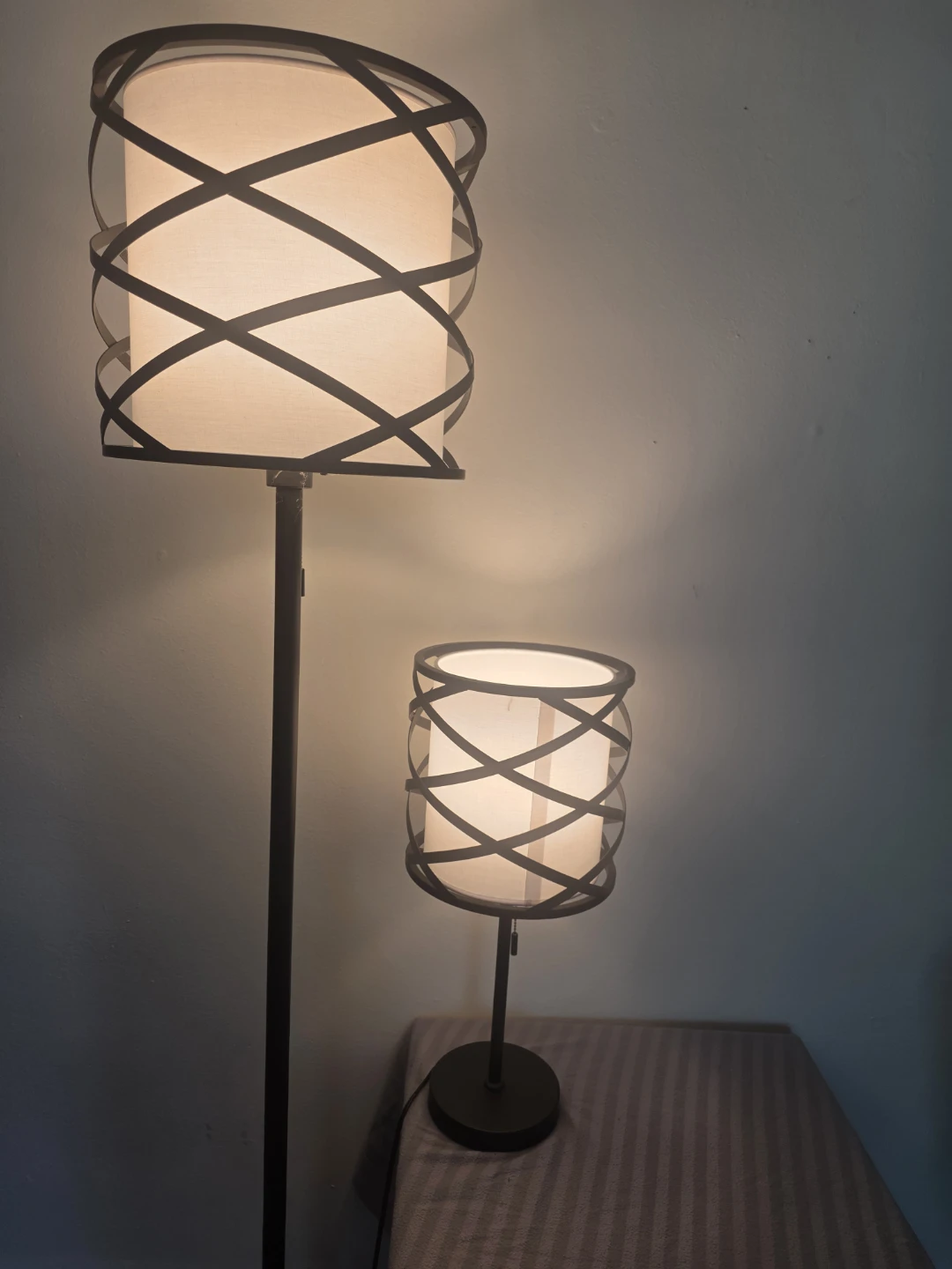 Floor Lamp and Table Lamp Set - Modern Design - photo 2