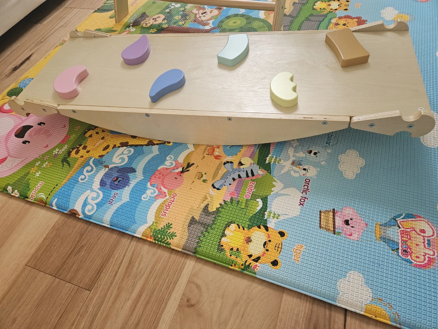 Wooden Climbing set with Slide - photo 5
