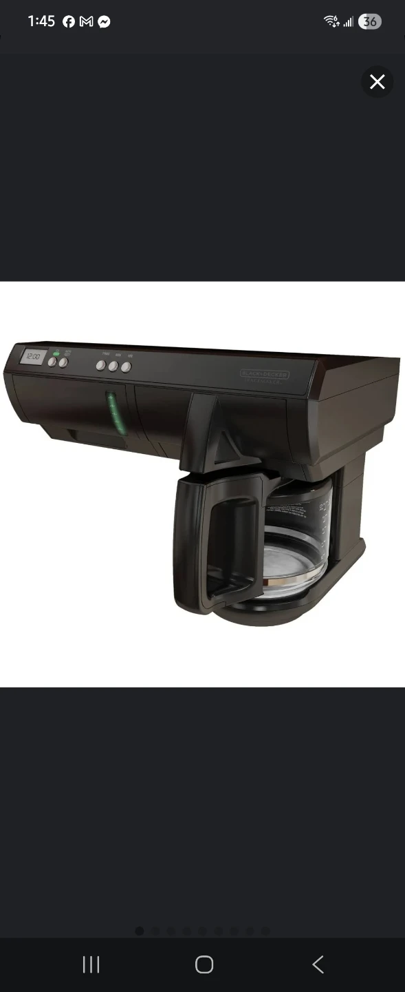 Black & Decker SCM1000BD Spacemaker 12-Cup Coffee Maker - photo 3