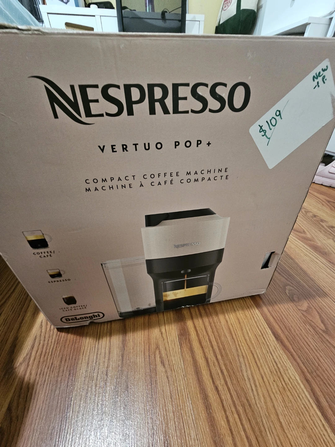 Nespresso Vertuo Pop+ Compact Coffee Machine