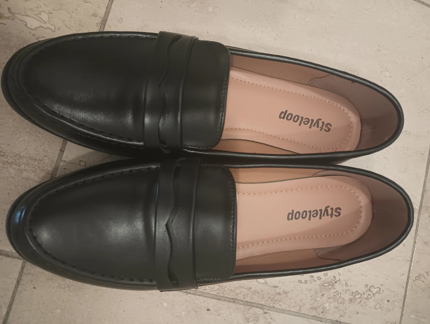 Styleloop Black Loafers