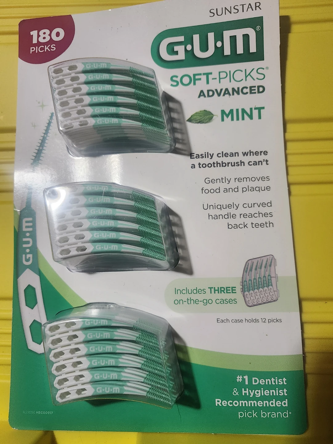GUM Soft-Picks Advanced Mint 180 Picks