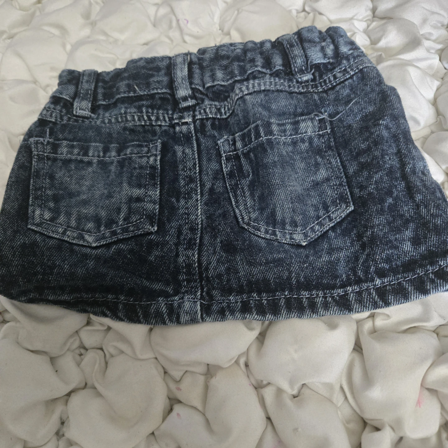 Girls Denim Skirt with Sequins - photo 5