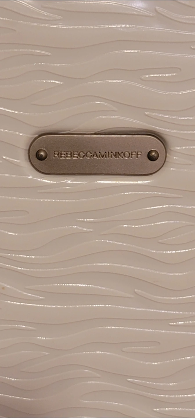 Rebecca Minkoff White Carry-On Suitcase