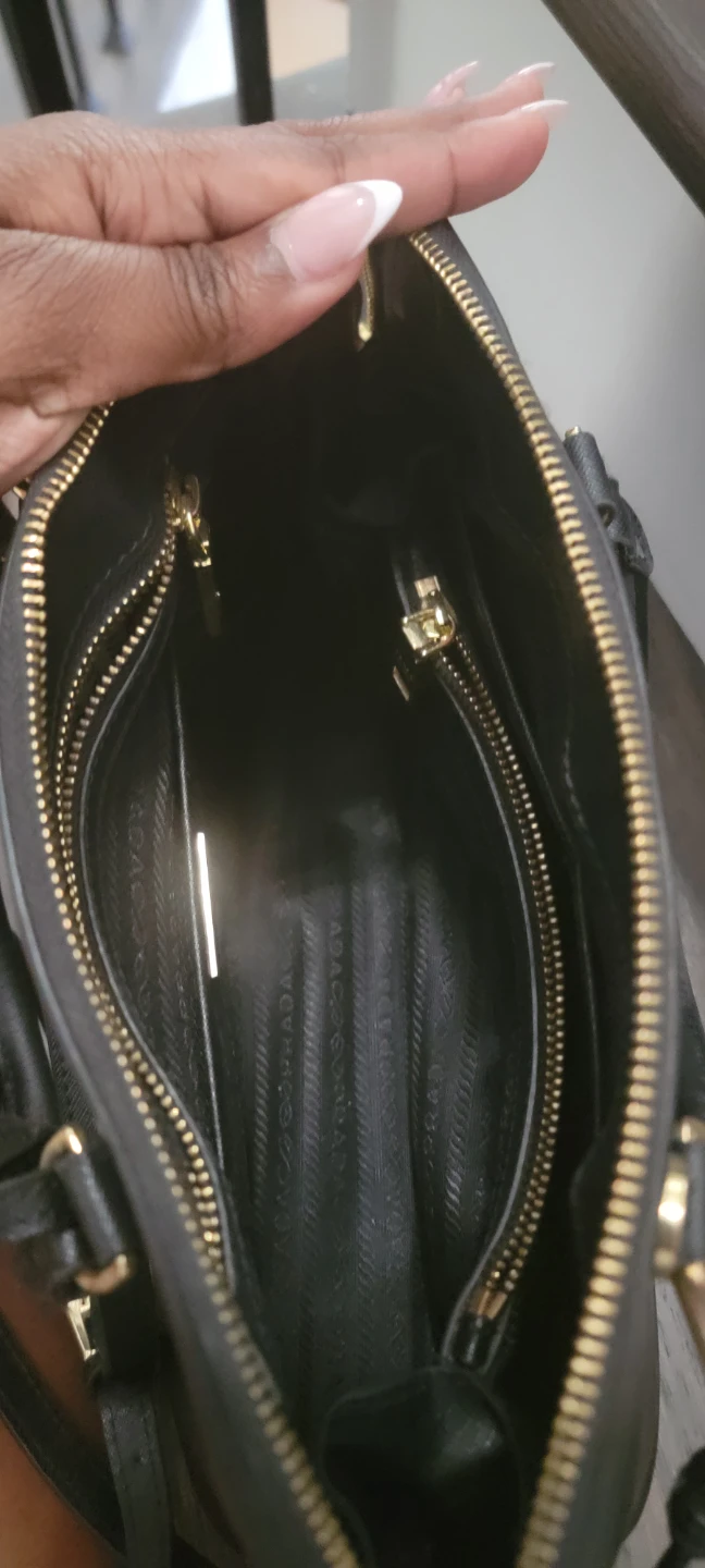 Prada Black Leather Satchel Bag - photo 3