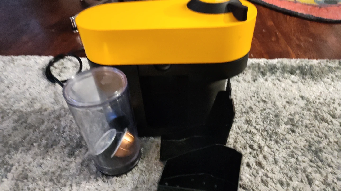 Nespresso Essenza Mini Yellow Coffee Machine - photo 2