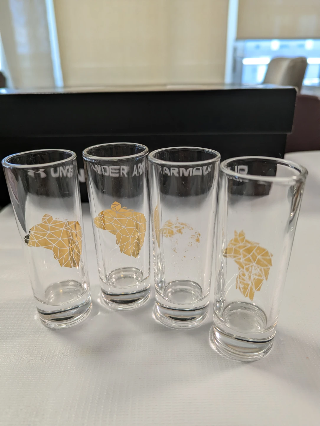Under Armour Shot Glasses Set of 4