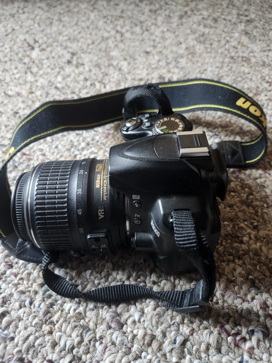 Nikon D3000 DSLR Camera with 18-55mm VR Lens