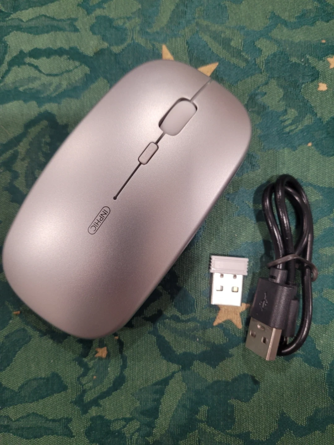 Inphic PM1 Wireless Mouse - Silver ⚽️ - photo 3