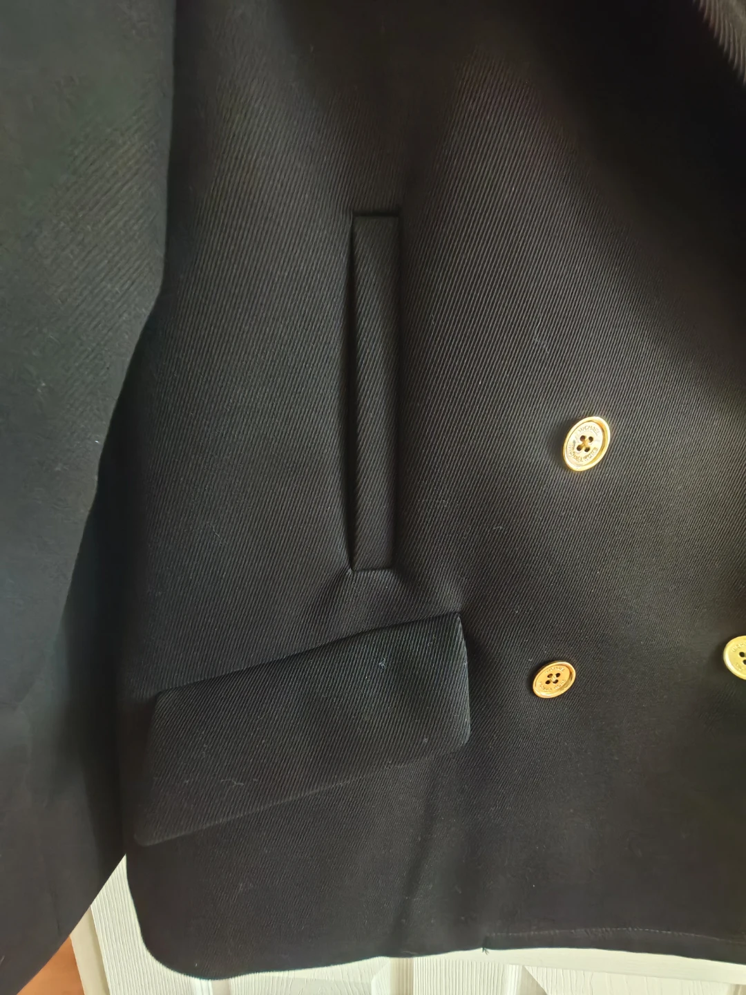 Michael Kors Black Double-Breasted Jacket - Size M - photo 3
