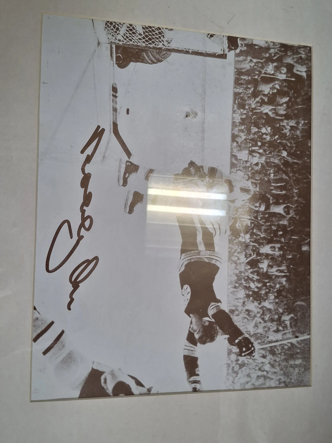 Signed Bobby Orr Hockey Photo