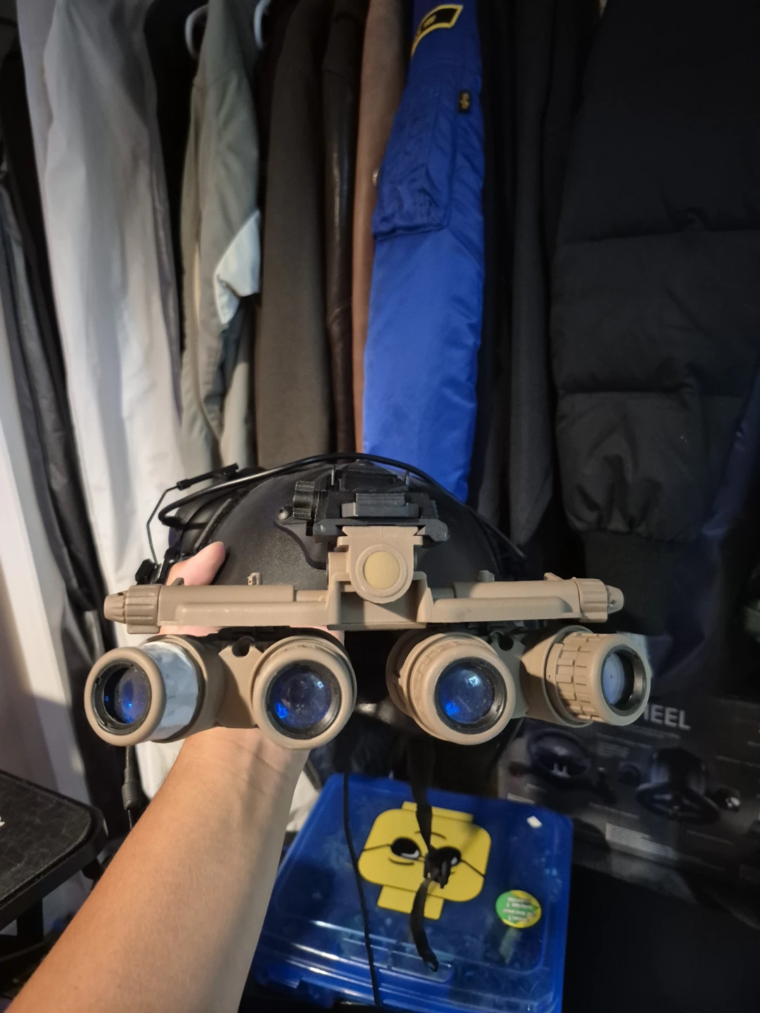 Fast ballistic helmet with GPVNG 18 (Prop and meant for airsoft) - photo 5