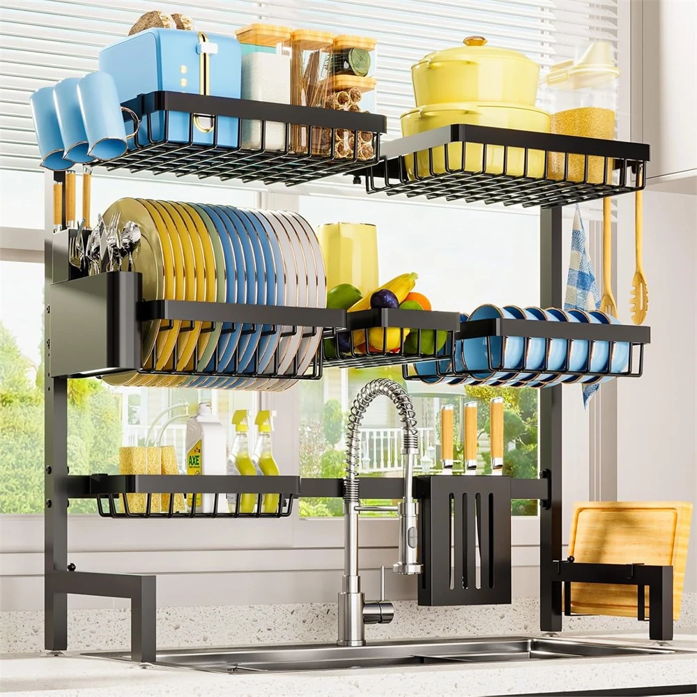 Over-the-Sink Dish Drying Rack - photo 5