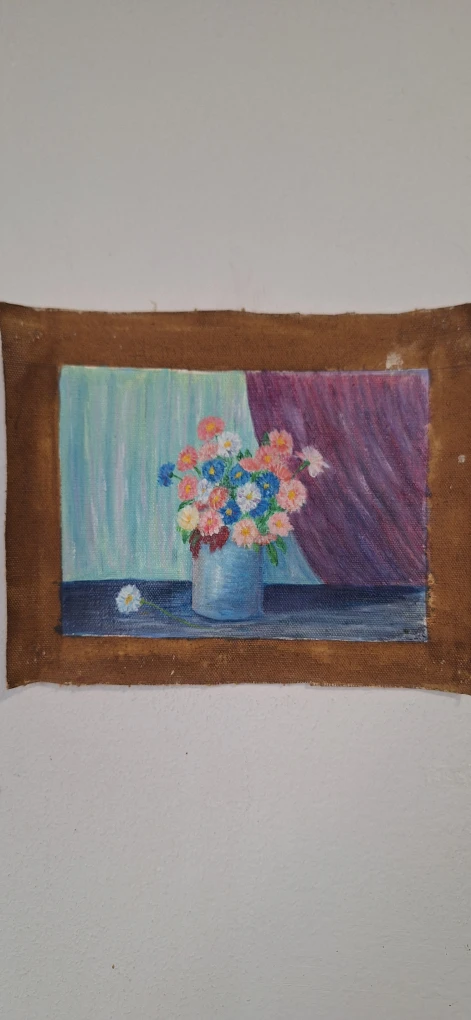 Original Oil Painting Floral Still Life