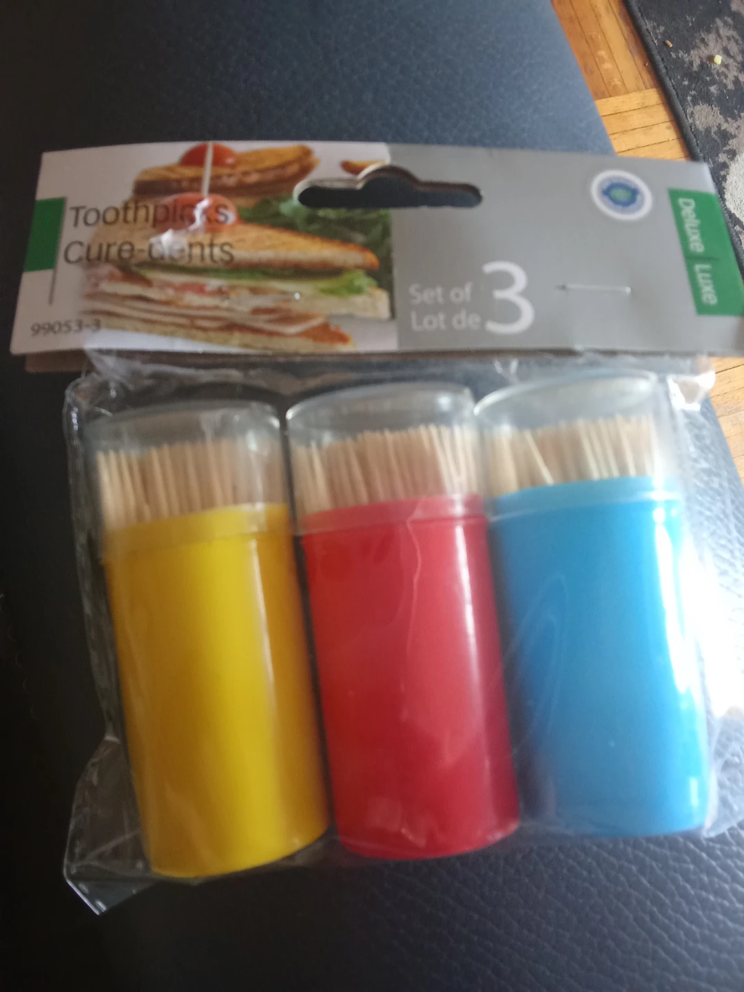 Deluxe Luxe Toothpicks Set of 3 ⚽