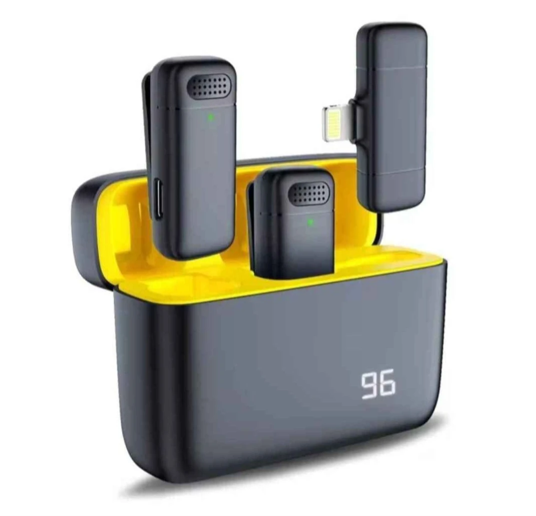 Phone  2 Wireless Microphone with charging case