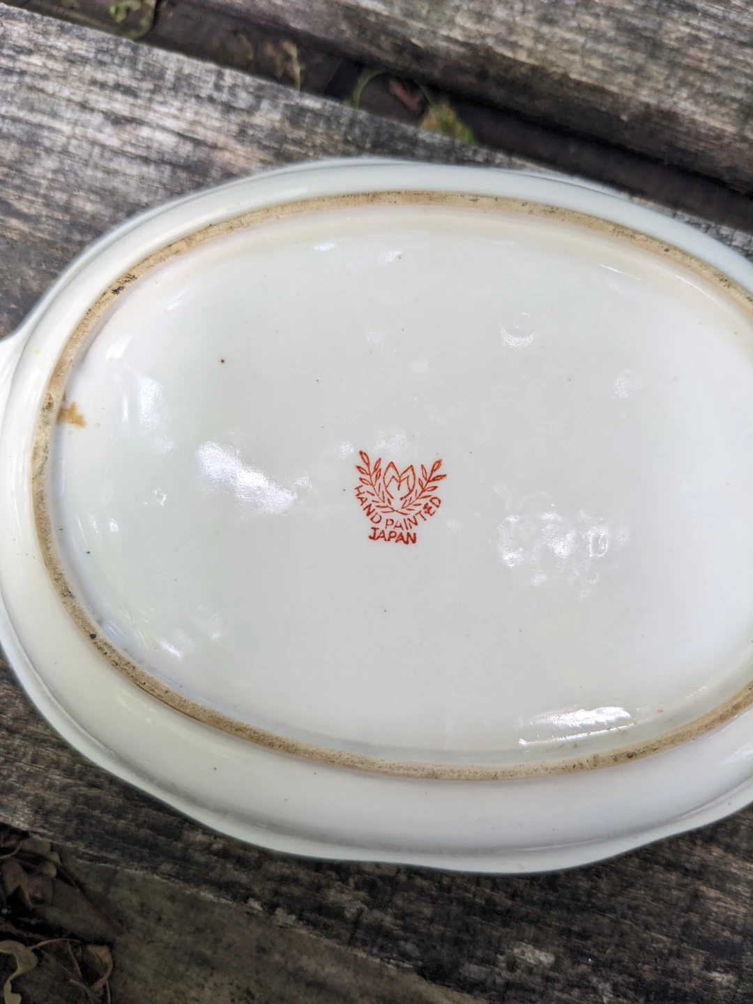Hand Painted Japan Ceramic Serving Dish and Bowl Set - photo 4