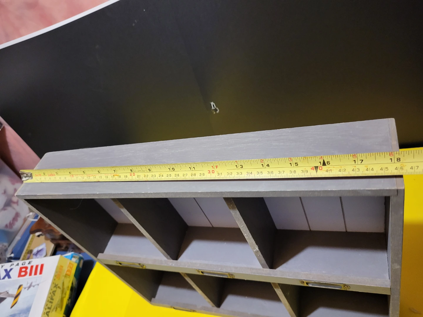 Wall Mounted Organizer Shelf with 6 Compartments - photo 3