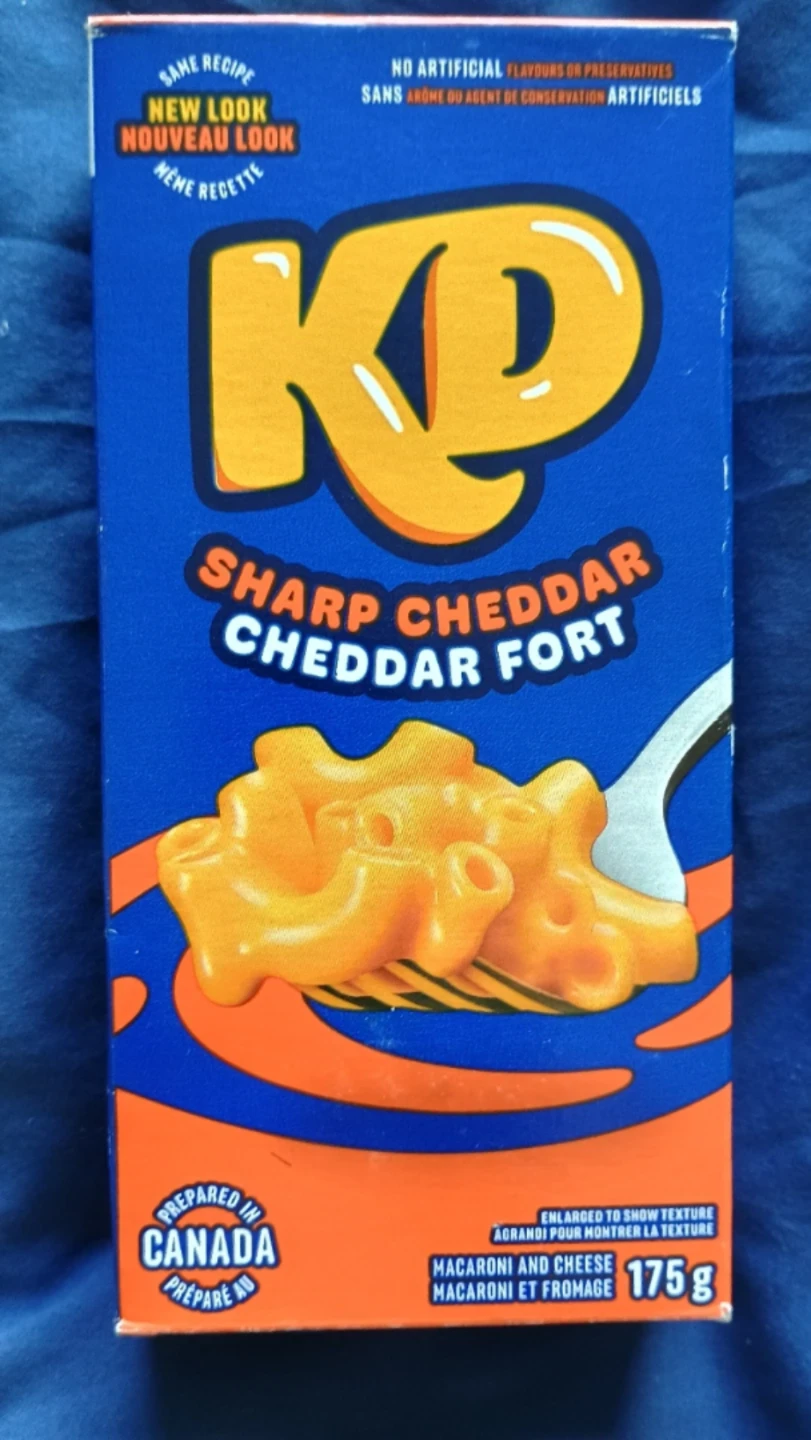 ⚽  FREE! KD Sharp Cheddar Macaroni and Cheese