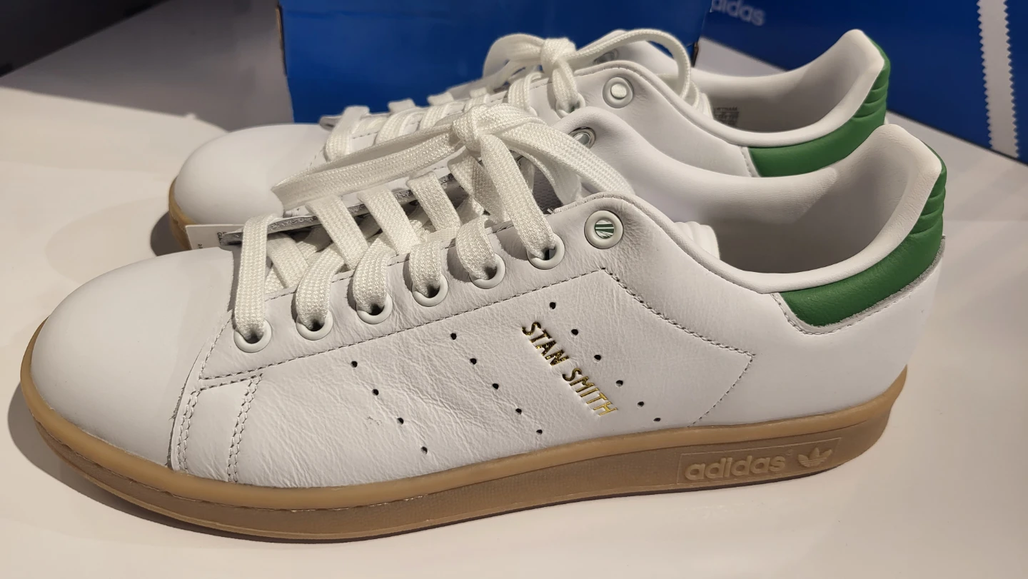 Adidas Stan Smith Shoes - White/Green - photo 2