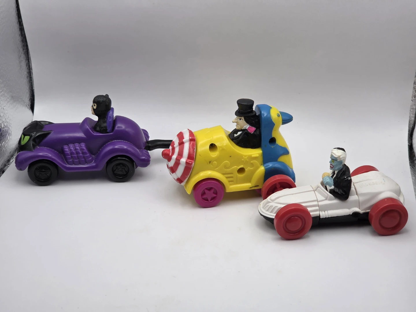 Vintage 1991-93 McDonalds Batman Happy Meal Toy Car Lot - photo 2
