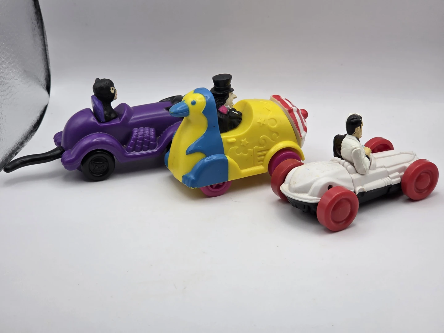 Vintage 1991-93 McDonalds Batman Happy Meal Toy Car Lot - photo 4