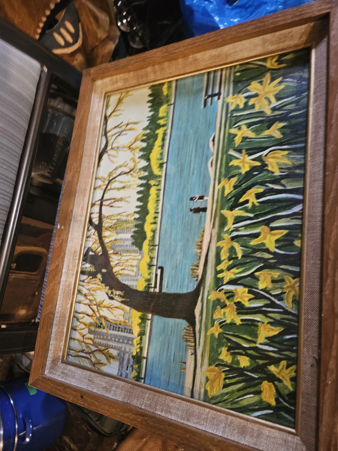 Framed Landscape Painting - photo 4