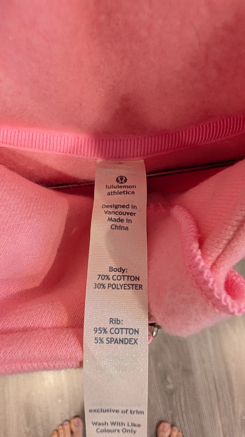 Lululemon Pink Full Zip Hoodie - photo 2