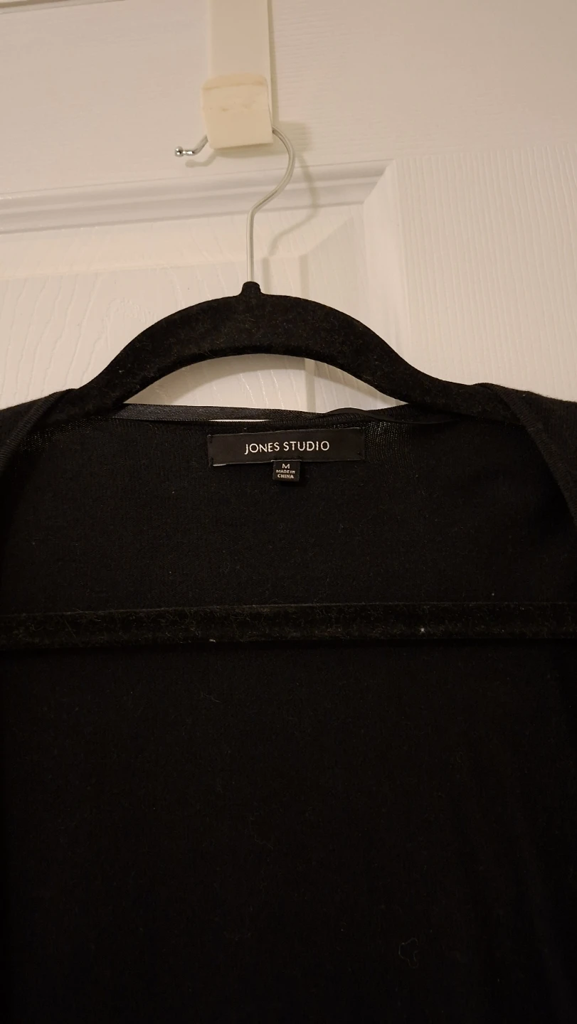 JONES STUDIO Black Cardigan with Sequins - Size M - photo 2