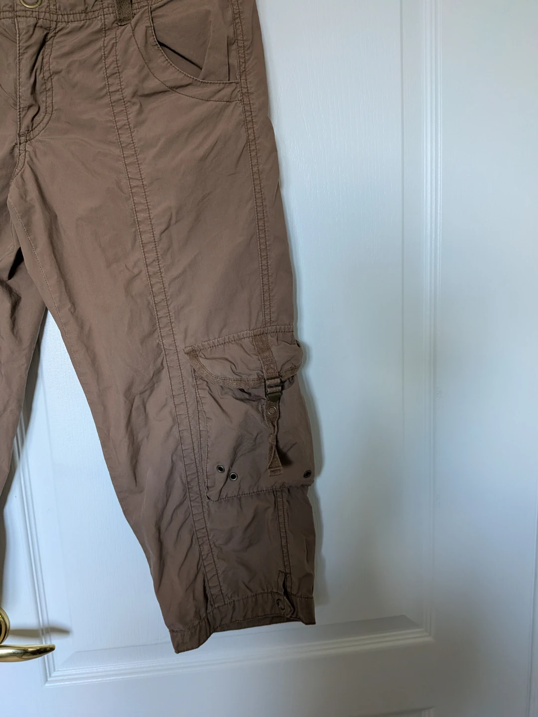 ⚽Gap Brown Cargo Capris - photo 3