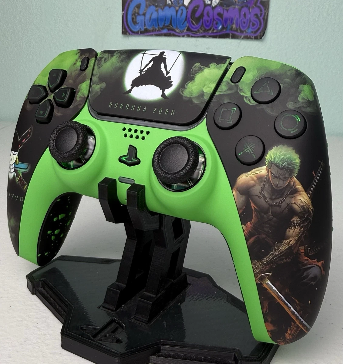 Zoro one piece rgb led ps5 controller - photo 2