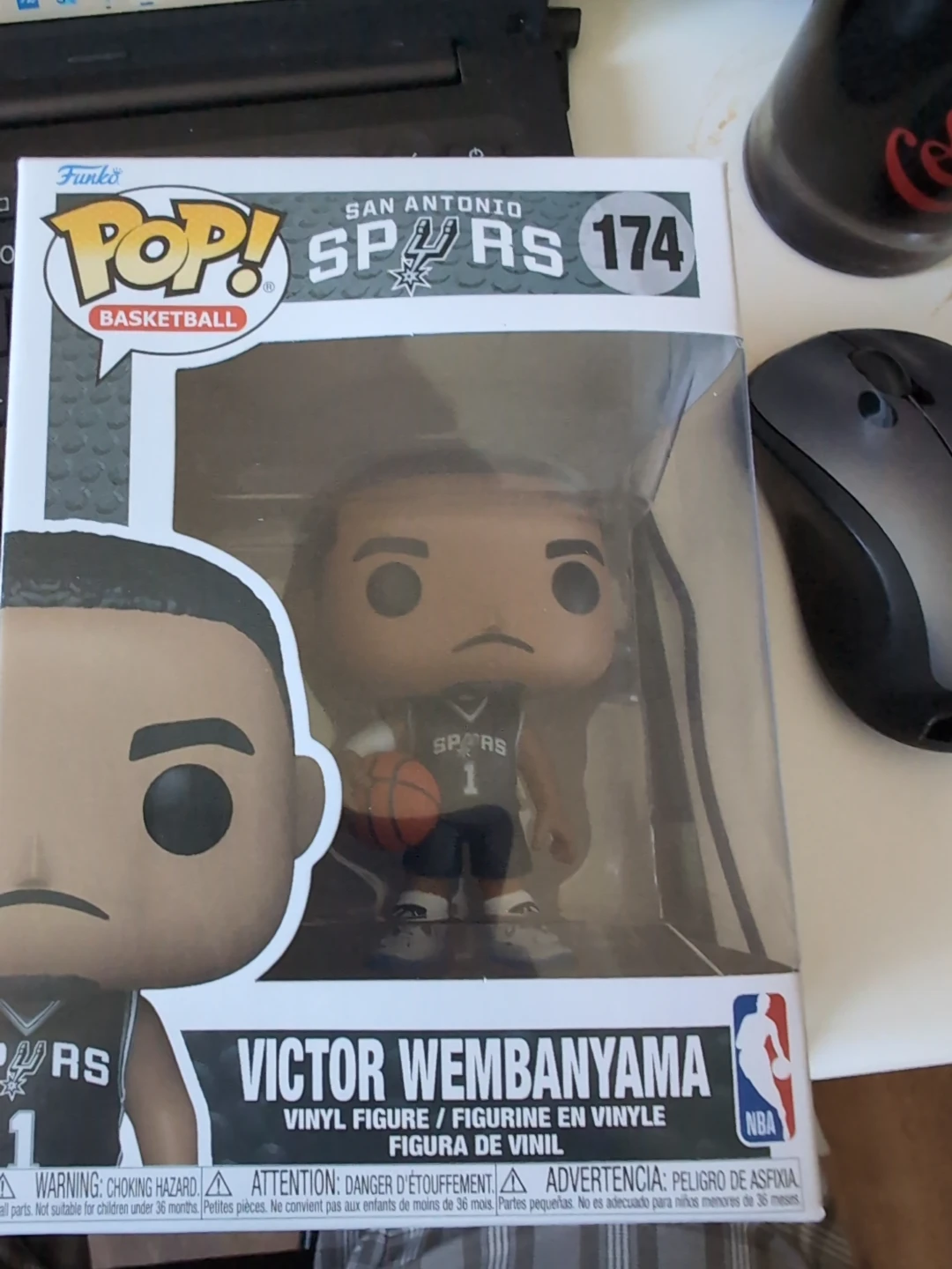 Funko Pop! Victor Wembanyama 174 San Antonio Spurs Basketball