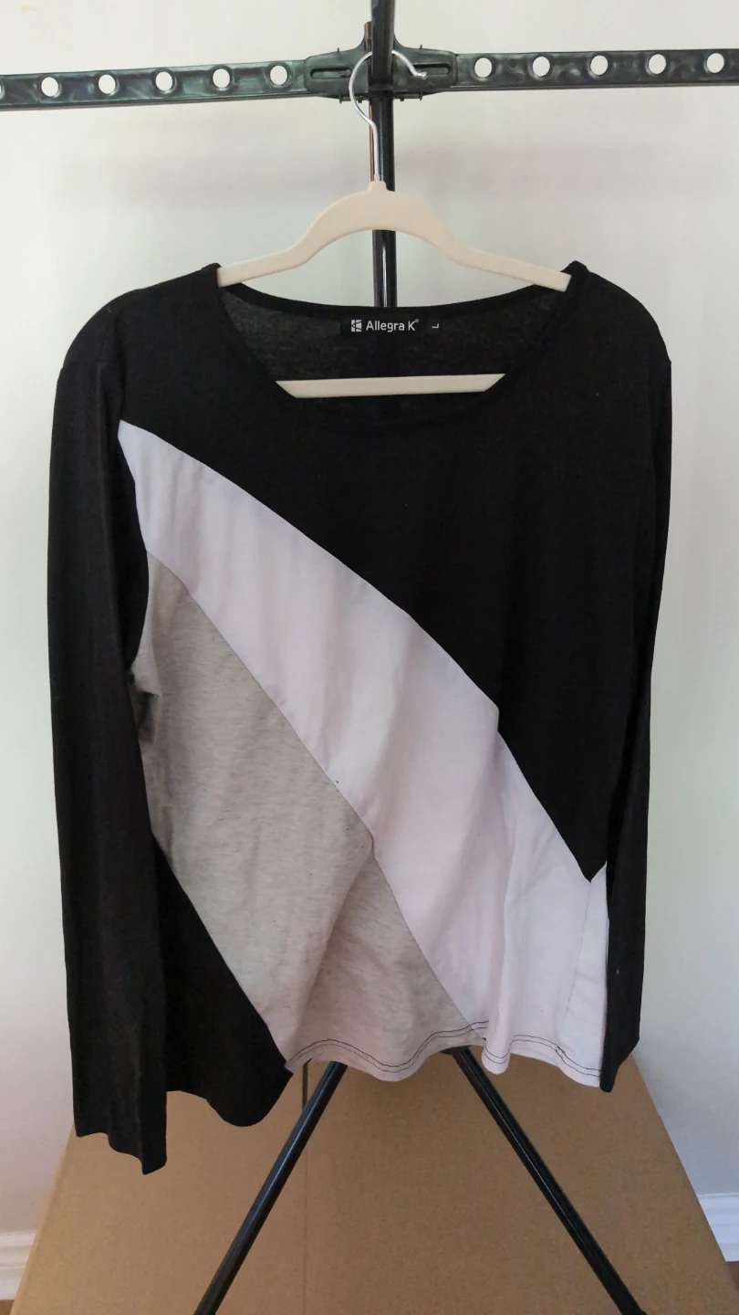 Allegra K Long Sleeve T-Shirt