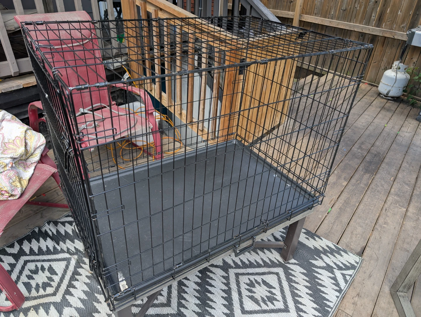 Large Wire Dog Crate