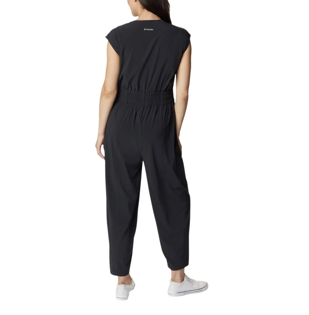 Columbia Black Sleeveless V-Neck Jumpsuit Small - photo 2