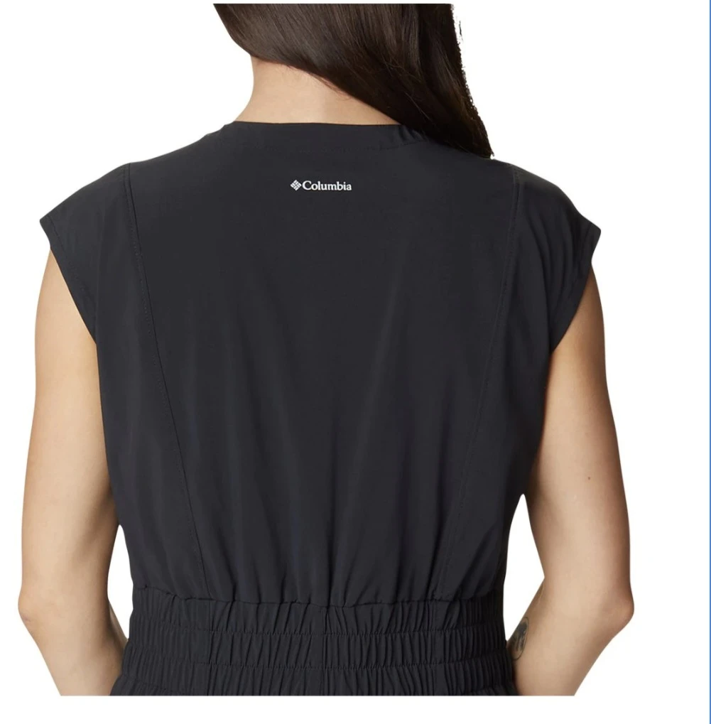 Columbia Black Sleeveless V-Neck Jumpsuit Small - photo 5
