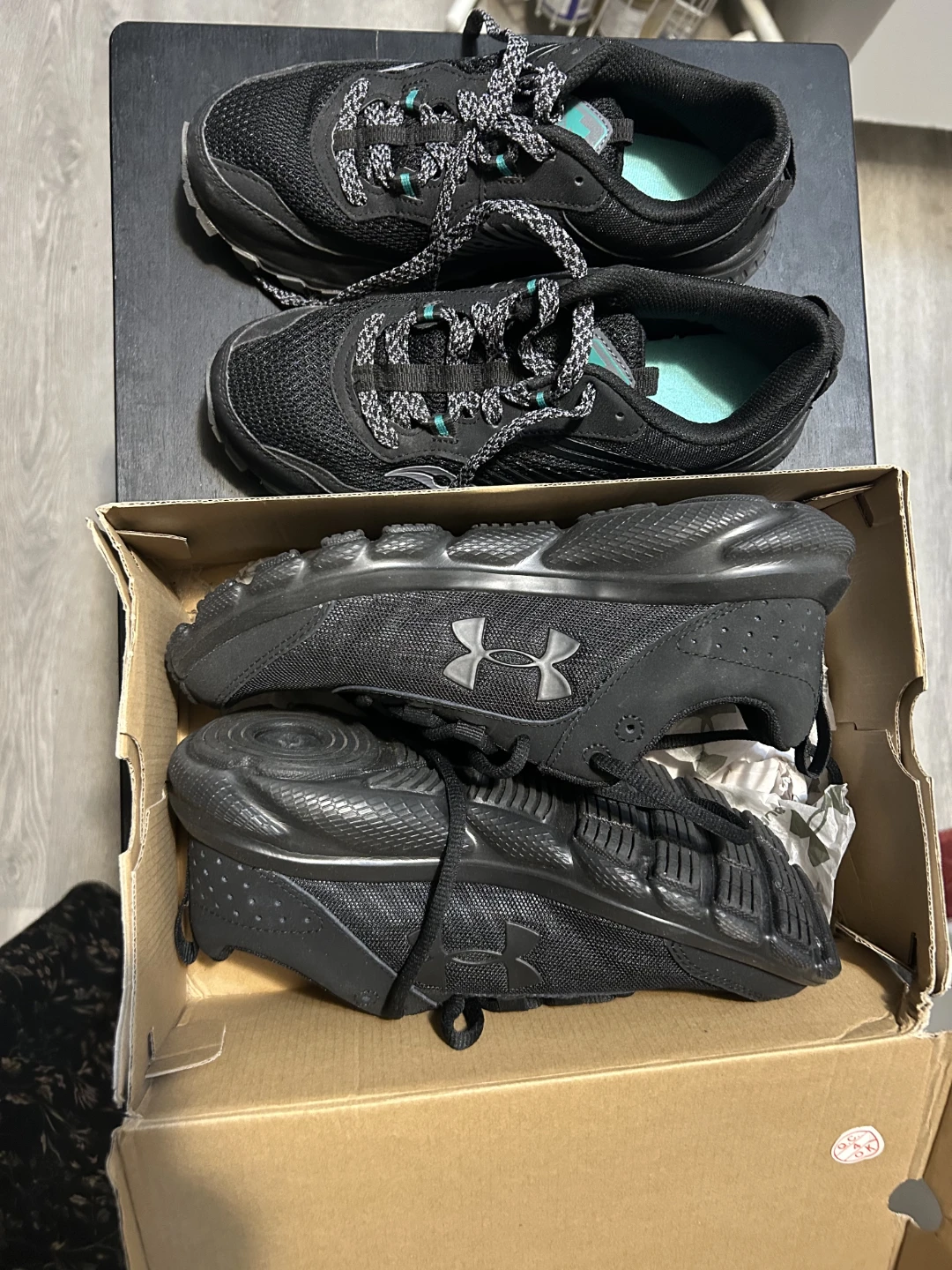 Under Armour Charged Assert 9 & Saucony Excursion TR15 - photo 4