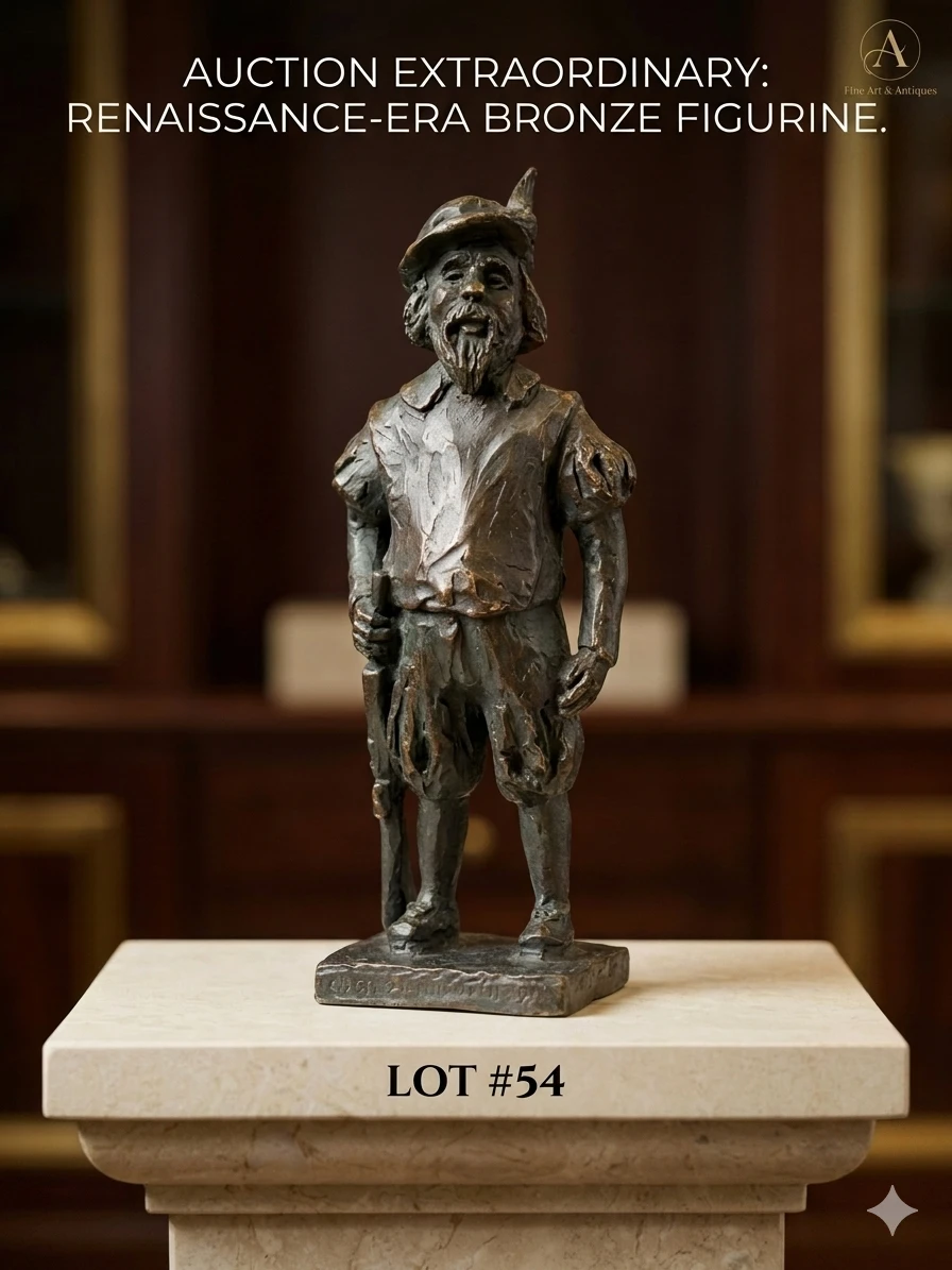 Vintage "Gildestad Nijmegen" 1977 Figurine by Theo Jansen