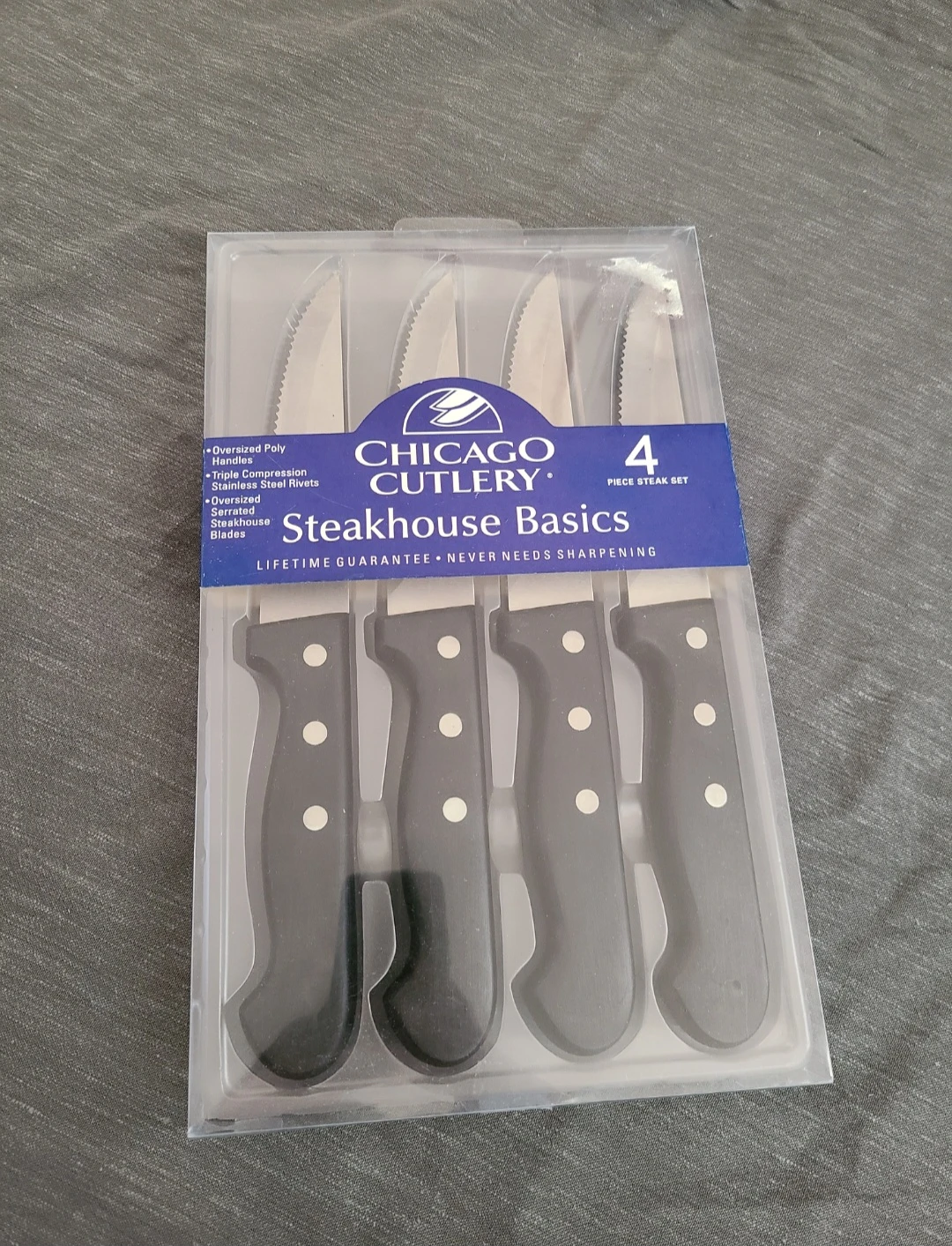 Chicago Cutlery - 4 Piece Steak Knife Set ⚽️