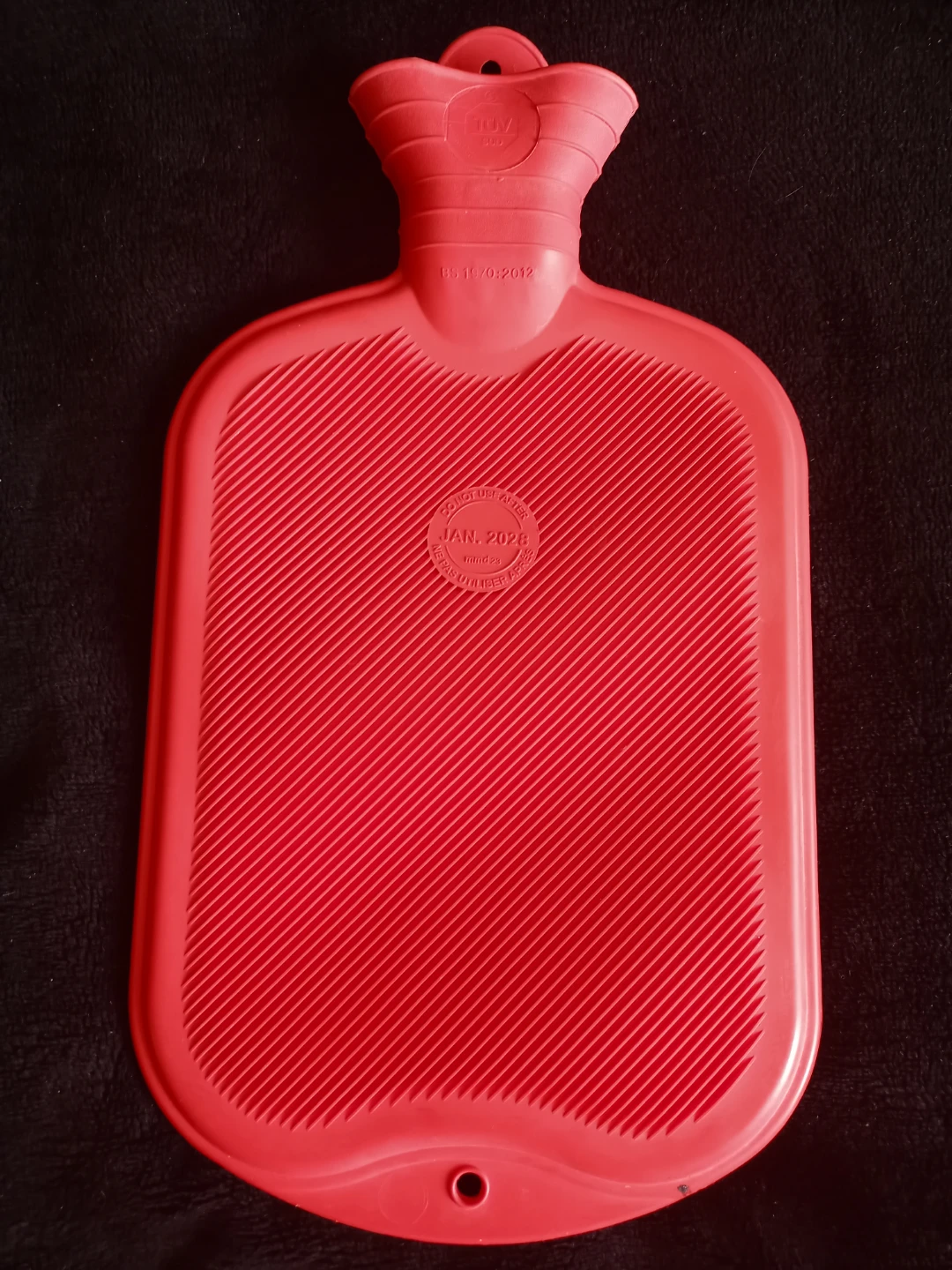 Red Hot Water Bottle